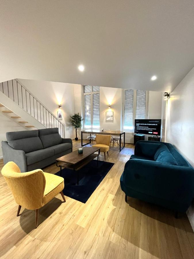 Aux Clefs Des Sacres - Dans Un Hotel Particulier Situe Rue Du Marc - Reims - Hyper Centre Forum Mairie Boulingrin Zewnętrze zdjęcie